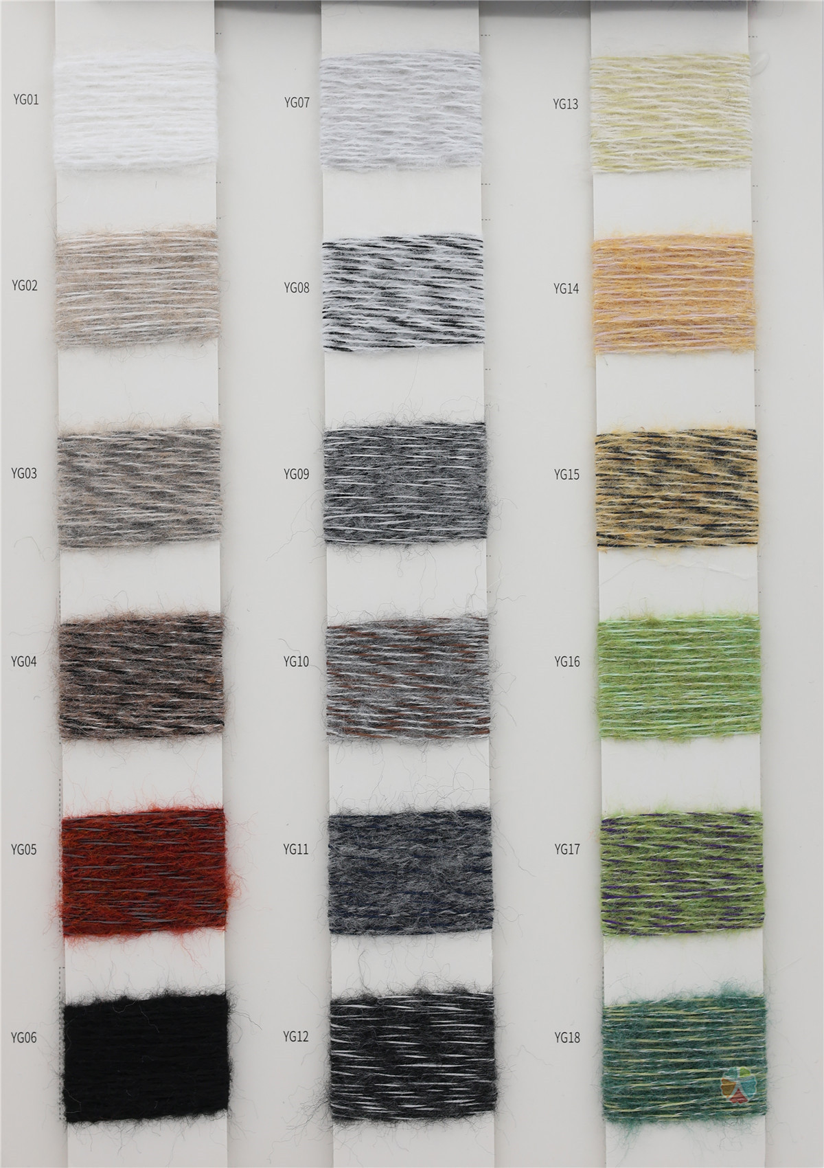 2/18NM 85polyester 13acrylic 2spandex