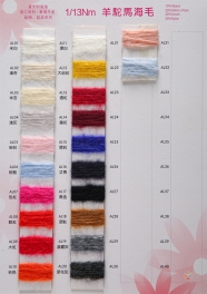 1/13NM 53alpaca 30nylon 17Merino wool